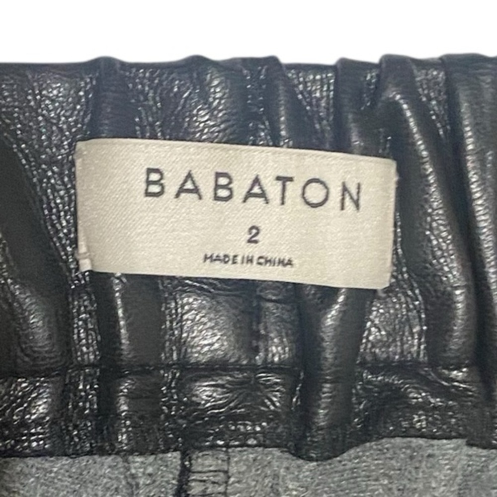 Babaton Black cropped Pants inseam 24 inch - Picture 6 of 8